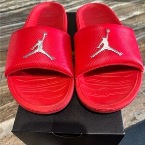 Red Men’s Jordan Slides